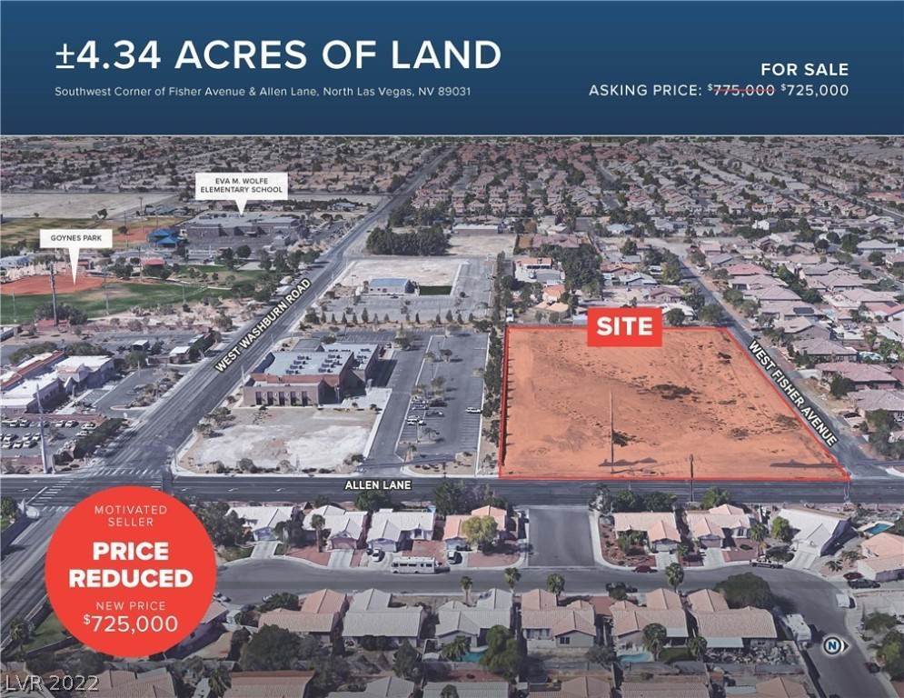 Land for Sale at FISHER Avenue North Las Vegas, Nevada 89031 United States