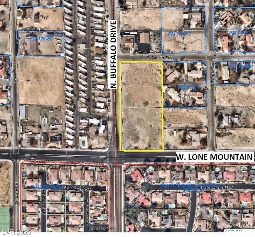 Land for Sale at 4820 N Buffalo Drive Las Vegas, Nevada 89149 United States