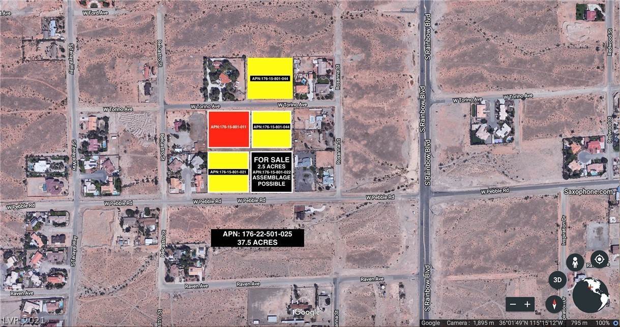 Land for Sale at Pebble/Rainbow Blvd Las Vegas, Nevada 89113 United States