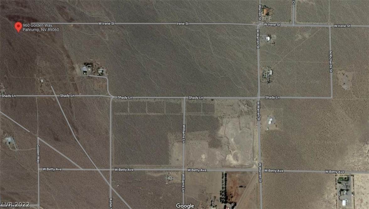 1. Land at 960 N Golden Way Pahrump, Nevada 89060 United States