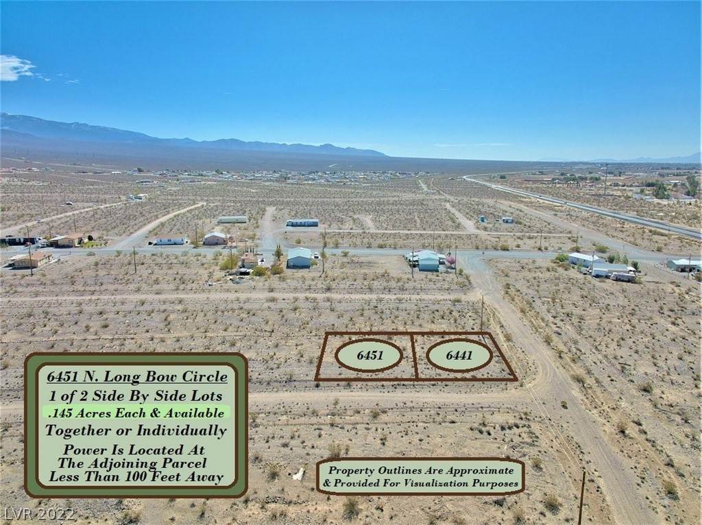 Terreno alle 6451 N Long Bow Circle Pahrump, Nevada 89060 Stati Uniti