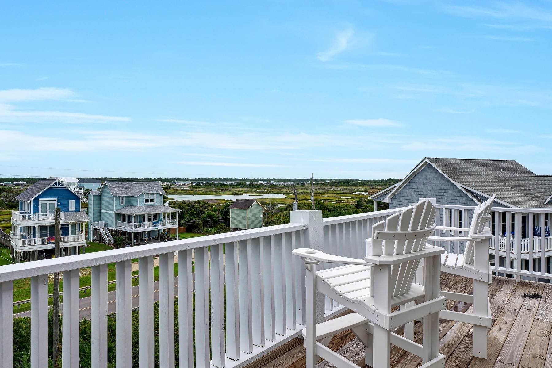 3. Single Family Homes for Sale at Two Townhouses with Timeless Ocean Views 876 Villas Drive N Topsail Beach, North Carolina 28460 United States