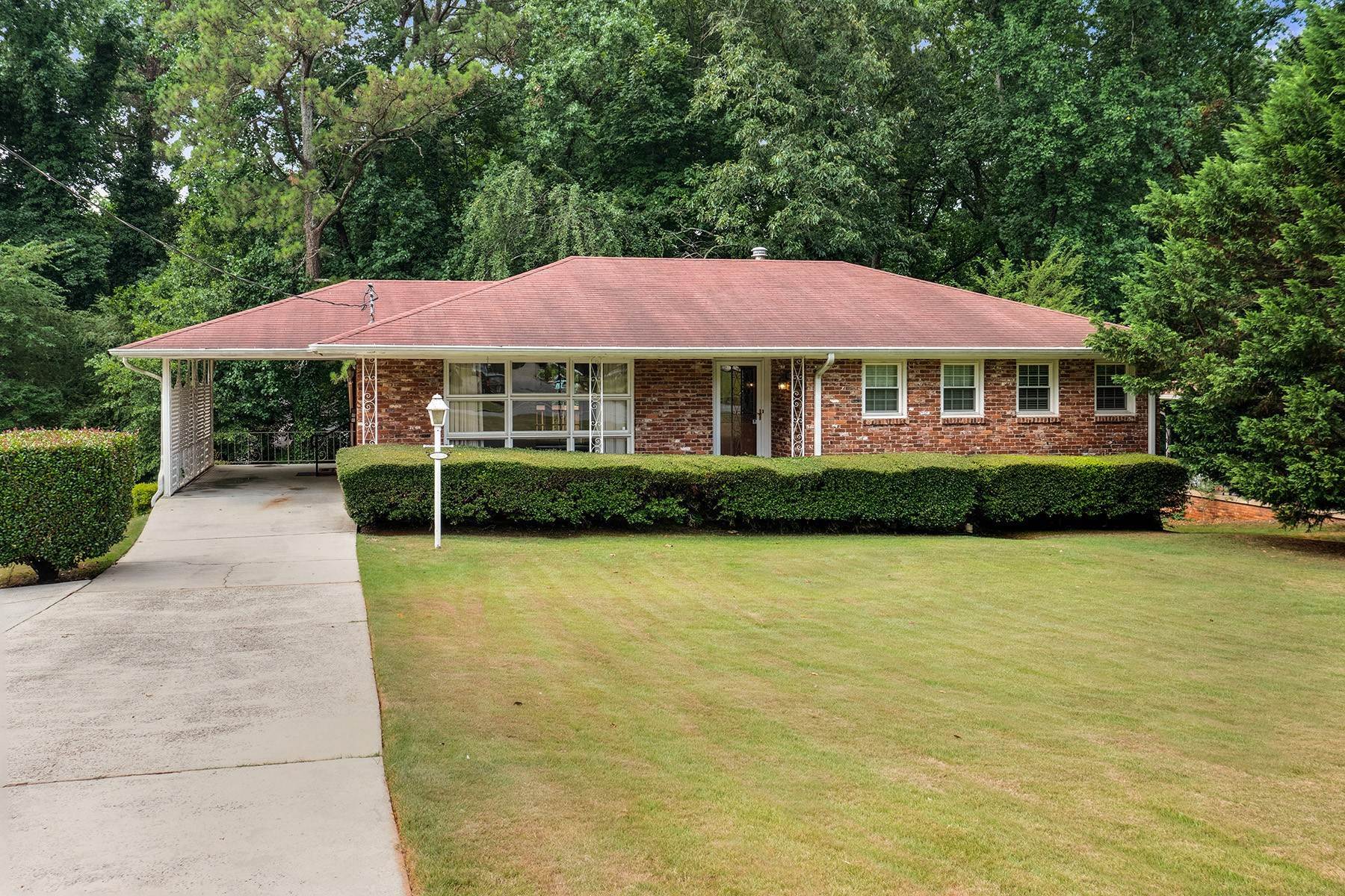 Property for Sale at Charming All-Brick Ranch On Basement! Move In Or Customize Your Dream Home! 3750 Carole Drive Doraville, Georgia 30340 United States