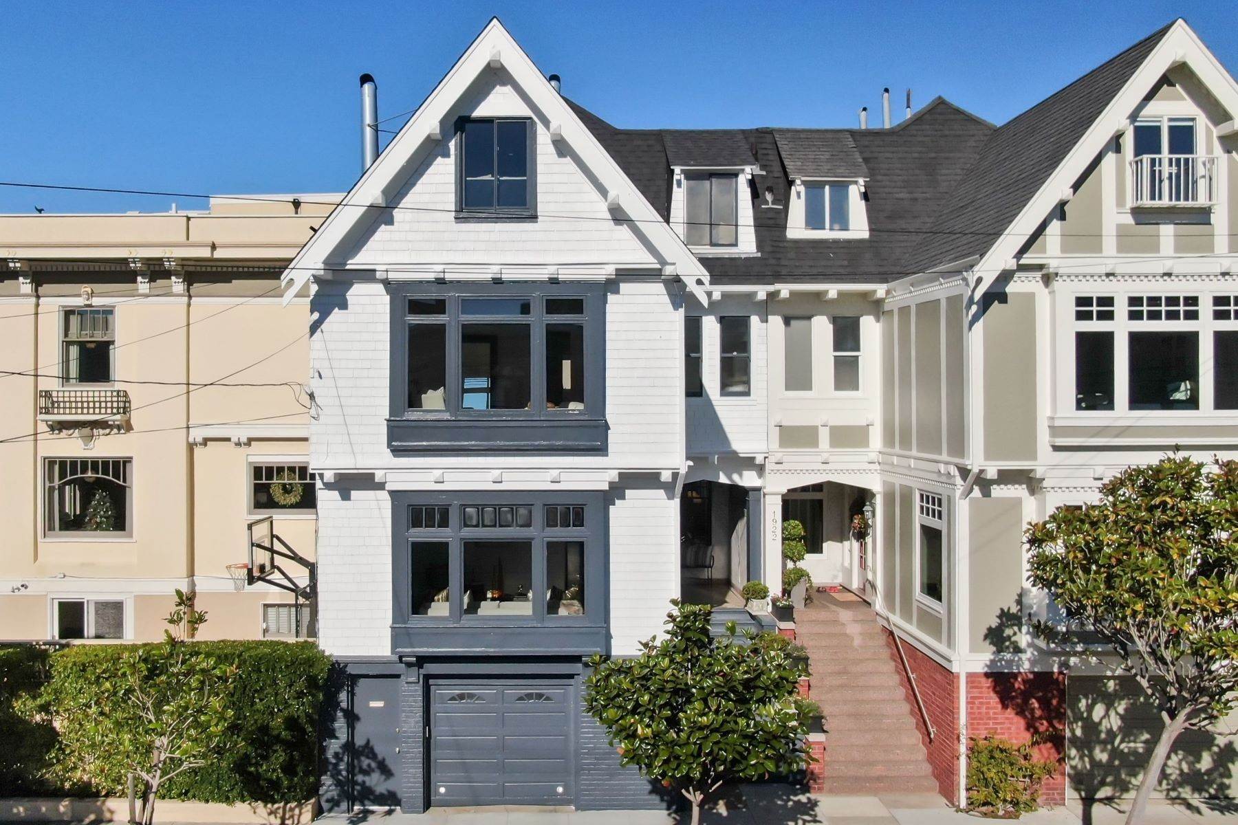 Single Family Homes for Sale at Gracious 5-Bedroom Lake Street Home 1926 Lake St San Francisco, California 94121 United States